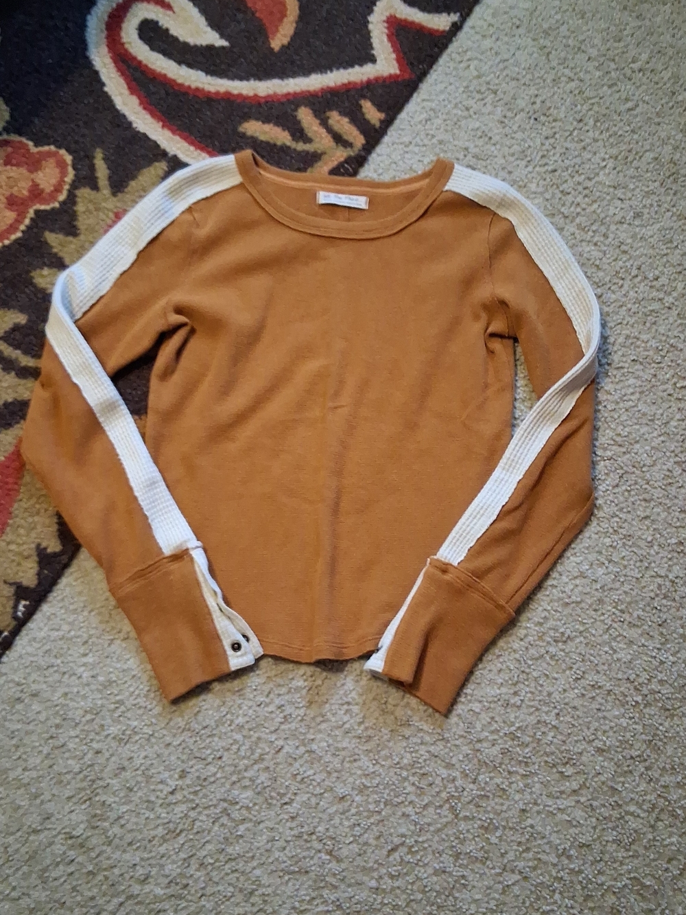 Free People Butterscotch Thermal Top